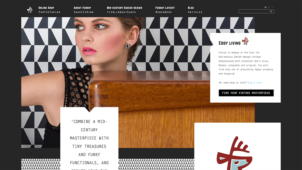furnip Website maatwerk voorbeeld