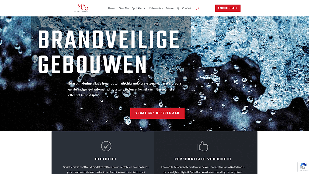 Website basis voorbeeld